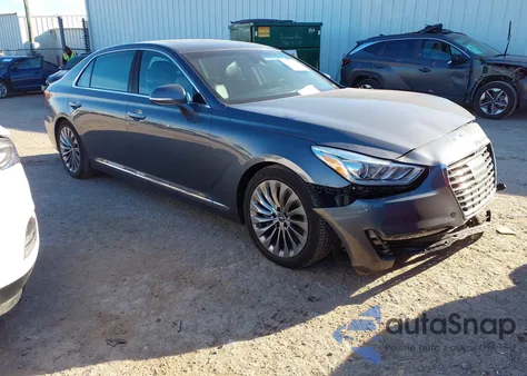 2017 Genesis G90 3.3T Premium из США, поврежденный, VIN KMHG34JA6HU027207